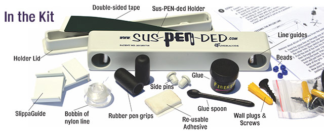 What the sus-PEN-ded kit contains