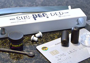 sus-PEN-ded - Holder